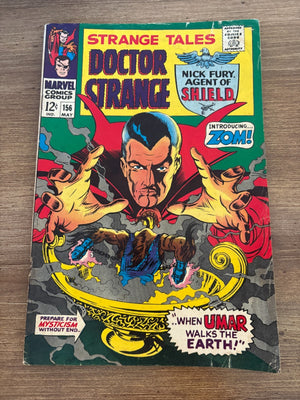 Strange Tales # 156 VG Marvel Comic Book Nick Fury Doctor Strange 16 J477