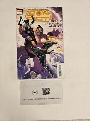 Iron Fist #4 2022 Marvel VF-NM Comic Book 6 ET31