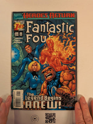 Fantastic Four #1 NM Marvel Comic Books Thing Human Torch 11 HH129