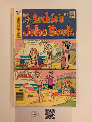 Archie's Joke Book #225 FN Archie Comic Books Jughead Veronica 27 HH129