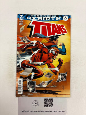 Titans #7 2017 DC VF-NM Comic Book 37 ET28