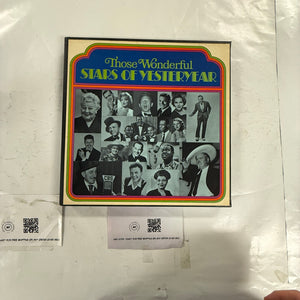Those Wonderful Stars Of Yesteryear Box Set LP Vinyl Record CBS 2 ER3