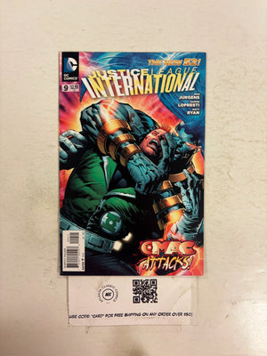 Justice League International #9 NM DC Comic Books Booster Gold Fire Ice 29 HH112