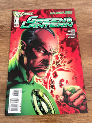 Green Lantern # 1 NM- 2nd Print DC Comic Book New 52 Sinestro 1 J472