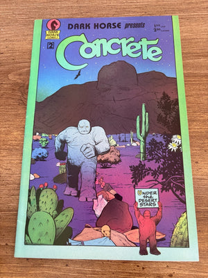 Dark Horse Presents Concrete # 2 VF Comic Book Paul Chadwick 1 J464