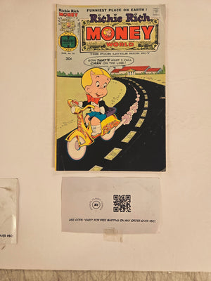Richie Rich Money World #28 VG Harvey World Comic Books 12 HH134