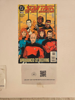 Star Trek The Next Generation #76 NM DC Comic Books Pikard Riker Data 21 HH134