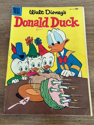 Donald Duck # 46 VG Dell Silver Age Comic Book Walt Disney 2 J463