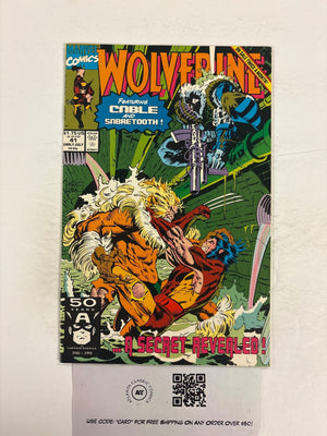 Wolverine #41 Marvel VF-NM Comic Book 30 ET24