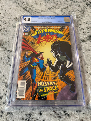 Superman Adventures Special # 1 CGC Graded 9.8 DC Comic Book Lobo 1998 JH40