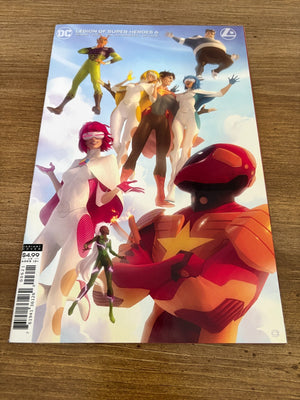 Legion Of Super-Heroes # 6 NM 1st Print Variant Cover DC Comic Book 16 J479