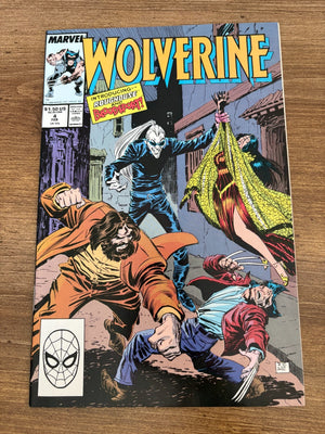 Wolverine # 4 NM Marvel Comic Book Chris Claremont X-Men 14 J471