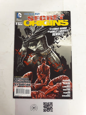 Secret Origins #2 VF DC Comic Books Batman Auqaman Starfire 22 HH119