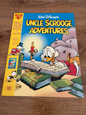 Walt Disney's Uncle Scrooge Adventures 10 Gladstone Comic Book Carl Barks 4 J474