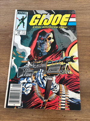 G.I. Joe # 43 VF Marvel Comic Book Snake Eyes Duke Cobra Destro 14 J481