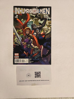 Inhumans vs X-Men #2 Marvel VF-NM Comic Book 32 ET32