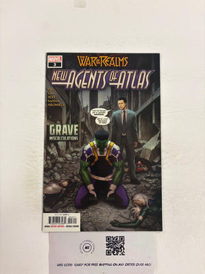 War of the Realms New Agents of Atlas #3 Marvel VF-NM Comic Book 7 ET28