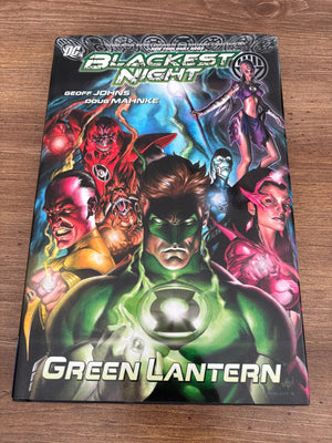 Green Lantern Blackest Night Hardcover DC Graphic Novel Comic Book Johns 4 J475