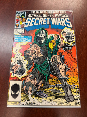 Marvel Super Heroes Secret Wars # 10 VF Comic Book Dr. Doom 1 J800