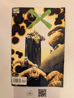 Earth X #2 NM Marvel Comic Books Fantastic Four Avengers X-Men 3 HH127