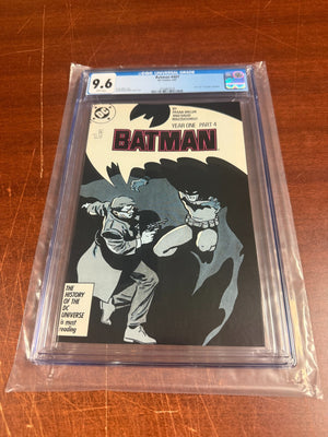 Batman # 407 CGC Graded 9.6 DC Comic Book Frank Miller Year One JH42