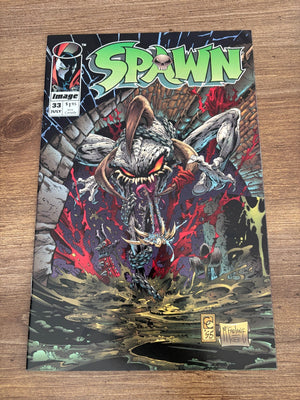 Spawn # 33 NM 1st Print Image Comic Book Todd McFarlane 9 J481