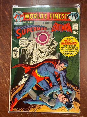 World's Finest Comics # 202 VG/FN DC Comic Book Batman Superman 1 J800