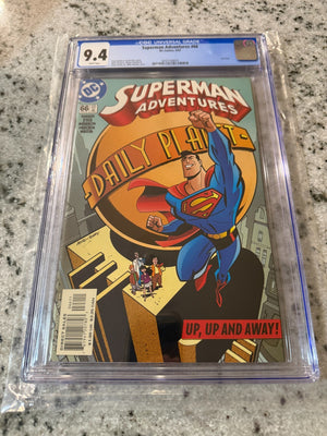 Superman Adventures # 66 CGC Graded 9.4 DC Comic Book Smallville Lex Luthor JH38