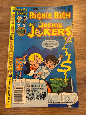 Richie Rich Jackie Jokers # 32 VF- Harvey Comic Book 10 J462
