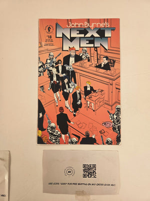Next Men #18 VF Dark Horse Comic Books John Byrne 24 HH125