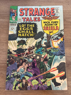 Strange Tales # 145 VG-FN Marvel Comic Book Nick Fury Doctor Strange 15 J477
