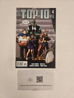 Top 10 #4 ABC Alan Moore VF-NM Comic Book 28 ET27