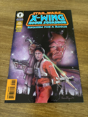 Lot Of 4 Star Wars X-Wing Rogue Squadron Requiem For Rogue # 1 2 3 4 NM 16 J480