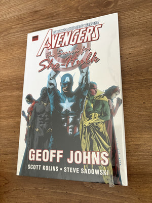 Avengers Search For She-Hulk SEALED HARDCOVER Marvel Comics Book Johns 7 J473