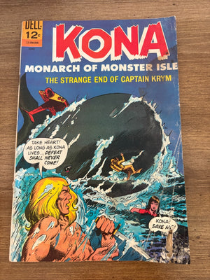 Kona Monarch Of Monster Isle # 19 GD Dell Silver Age Comic Book 18 J477