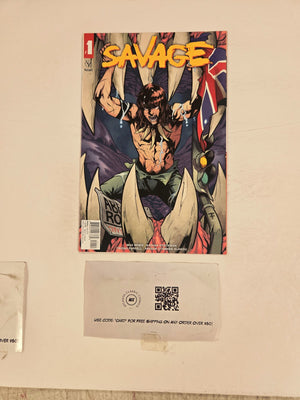 Savage #1 NM Valiant Comic Books Bemis Stockman 15 HH136