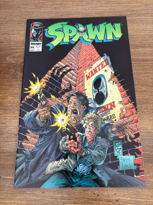 Spawn # 35 NM 1st Print Image Comic Book Todd McFarlane 10 J481