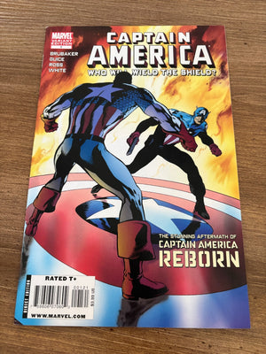 Captain America Who Will Weild The Shield # 1 NM 1st Print Variant Marvel 4 J479