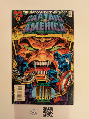 Captain America #441 VF Marvel Comic Books Avengers Bucky 5 HH130