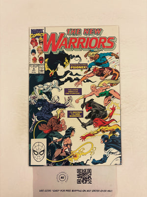 The New Warriors #4 (1990) NM/VF Marvel Comic Books 9 HH140
