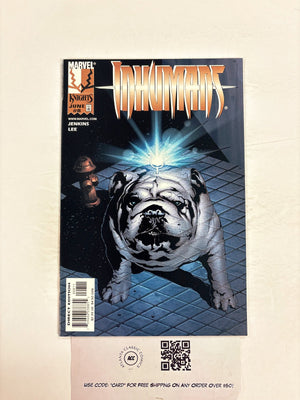Inhumans #9 NM Marvel Comic Books Blackbolt Lockjaw Medusa 17 HH137