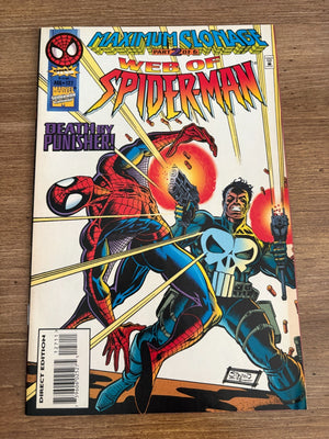 Web Of Spider-Man # 127 VF Marvel Comic Book Venom Carnage Scarlet 14 J466