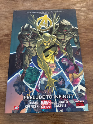 Avengers Prelude To Infinity Marvel Comics Hardcover Graphic Novel Book 4 J470