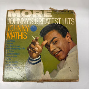 Johnny Mathis More Johnnys Greatest Hits LP Vinyl Record Columbia 1 ER2