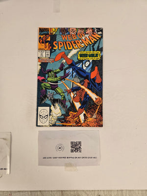 Web of Spider-Man #67 Marvel VF-NM Comic Book 25 ET23