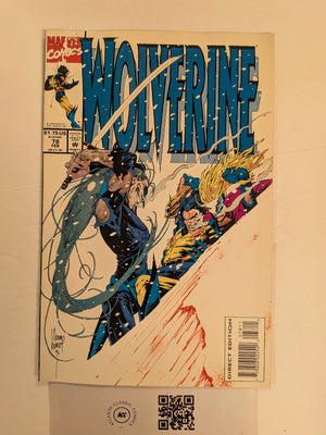 Wolverine #78 NM Marvel Comic Books X-Men Sabretooth 18 HH129