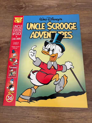 Walt Disney's Uncle Scrooge Adventures 36 Gladstone Comic Book Carl Barks 7 J474