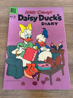 Four Color #1055 FN Dell Golden Age Comic Book Daisy Duck's Diary Disney 23 J462