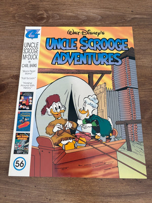 Walt Disney's Uncle Scrooge Adventures 56 Gladstone Comic Book Carl Barks 8 J474