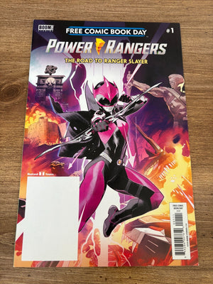 Power Rangers # 1 NM Free Comic Book Day Boom Studios Ranger Slayer 20 J480